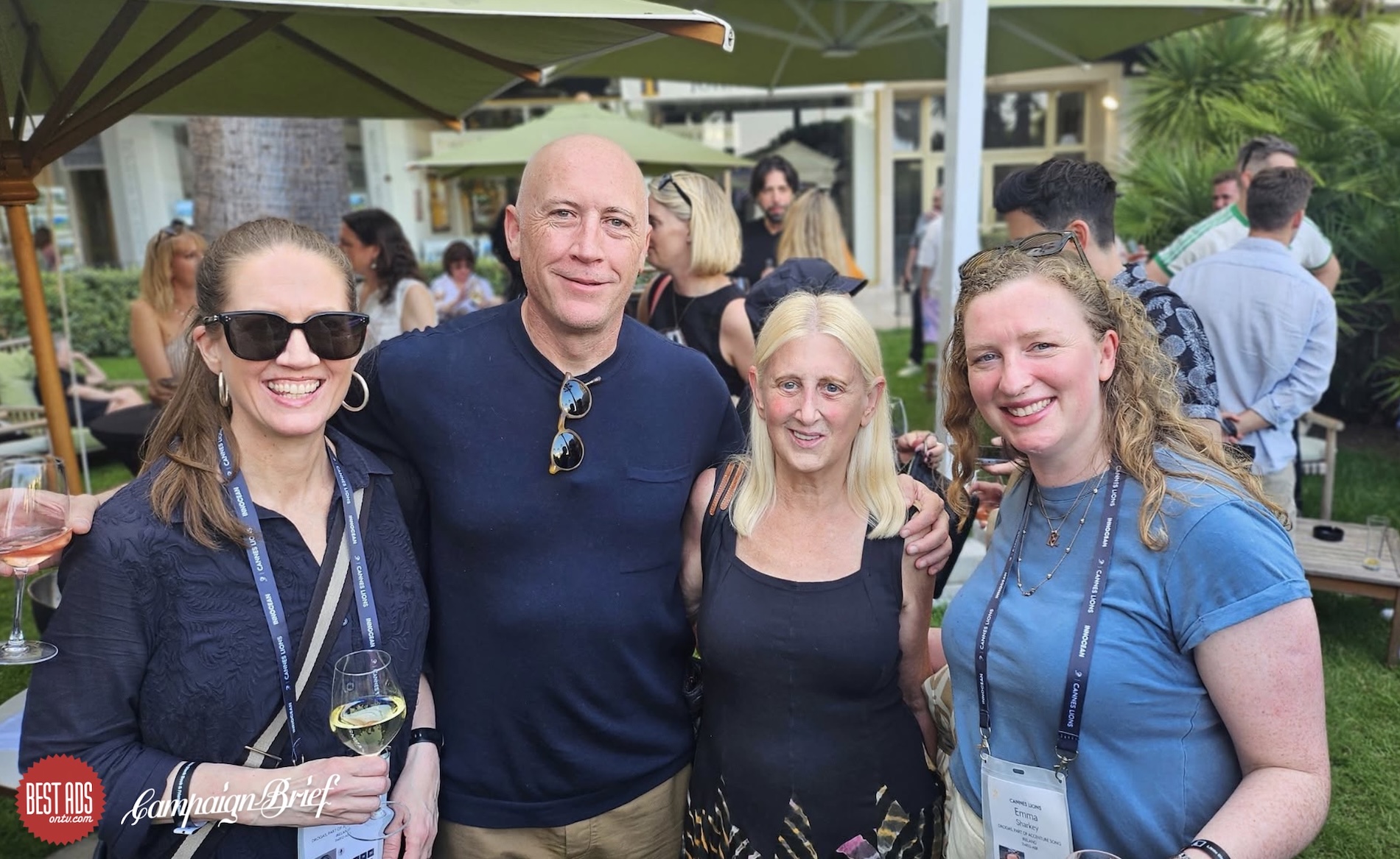 Aussies and Kiwis plus global creatives attend the Campaign Brief Cannes Welcome Drinks honoring special guest ‘King David’ Droga